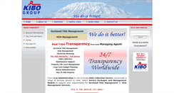 Desktop Screenshot of kibogroup.co.za